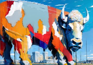 Hayvanlar: bufalo 1