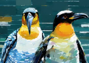 Hayvanlar: penguen 1