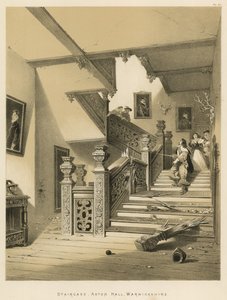 Staircase, Aston Hall, Warwickshire 