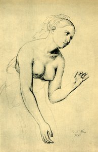 Yarı çıplak kadın, 1821, 1943.