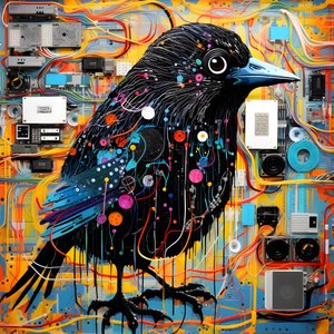 Grafiti Vogel 1