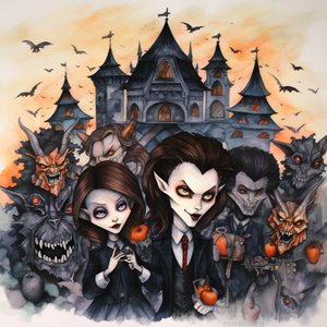 Vampirler ve kurt adamlarla Cadılar Bayramı 2
