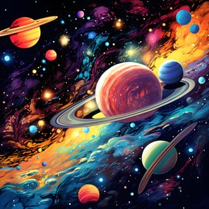 Uzay 3#39;teki planetaryum