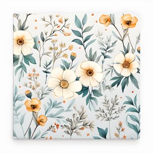 aquarell boho çiçek kır çiçekleri 1