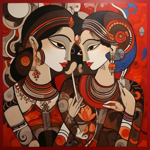 krishna ve yüz 1