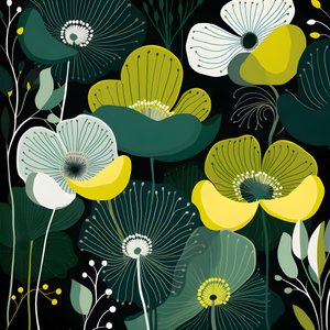 çağdaş soyut şekiller Marimekko 4