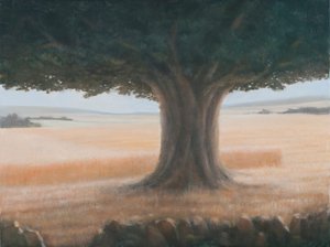 Ağaç, Holwell, 2012 (tuval üzerine akrilik)