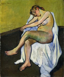 Oturan Çıplak; Yok assis, 1916