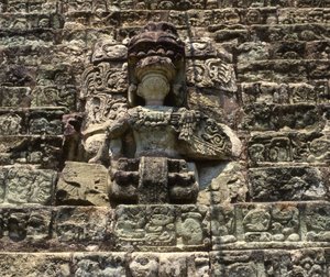 Copan Hiyeroglif Heykeli