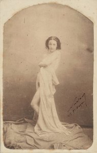 [Draped Ayakta Çıplak], 1856-59.