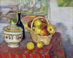Tureen ile Natürmort, c.1877