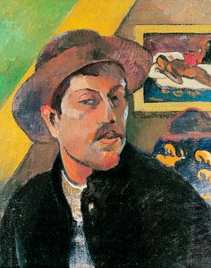 Self Portrait in a Hat, 1893-94 
