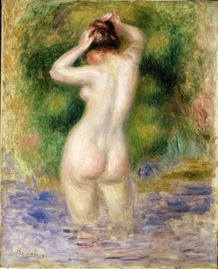 Nude Wading, 1880 dolayları (tuval üzerine yağlı boya)