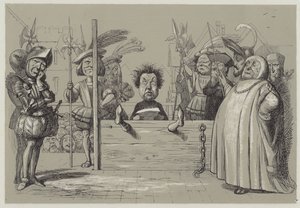 Perkin Warbeck itirafını okuyor (aquatint)