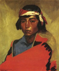 Boy from the Tesuque Pueblo, 1916 