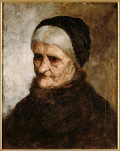 Yaşlı Bir Kadının Başı, 1881