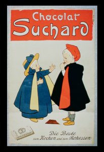 Afiş reklamı Suchard Çikolata