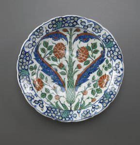 Çanak, İznik, Osmanlı hanedanı, 1570-75 (seramik)