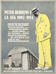 Peter Behrens ve AEG 1907-1914 Posteri
