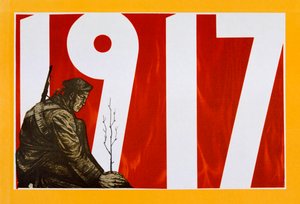 Sovyet propaganda afişi, 1917