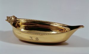 Altın pap-boat, John Lamb, Londra, 1816