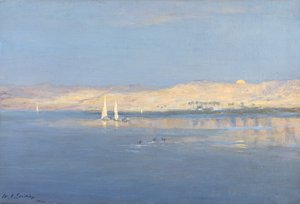Ay Nil Üzerinden Yükseliyor, 1900