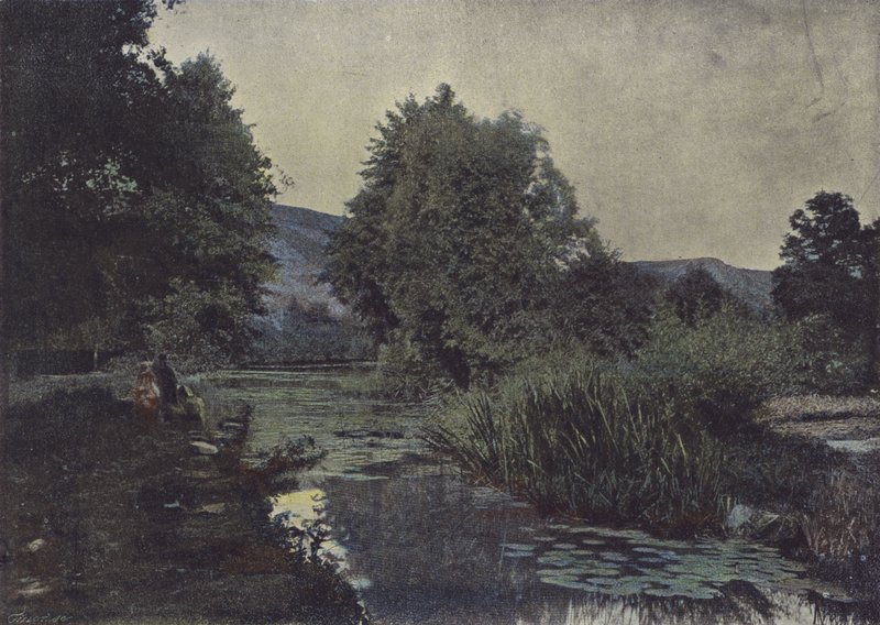 Layon kıyıları (renkli fotoğraf) by (after) French Photographer