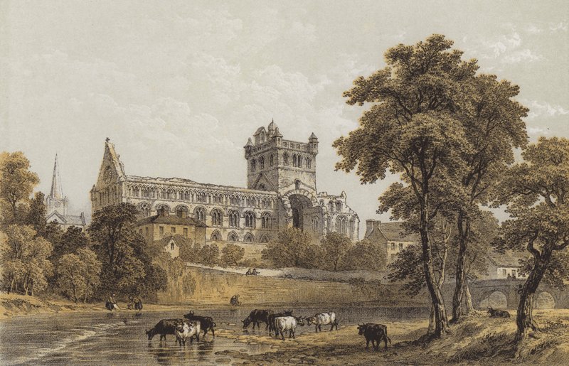 Jedburgh Manastırı by English School