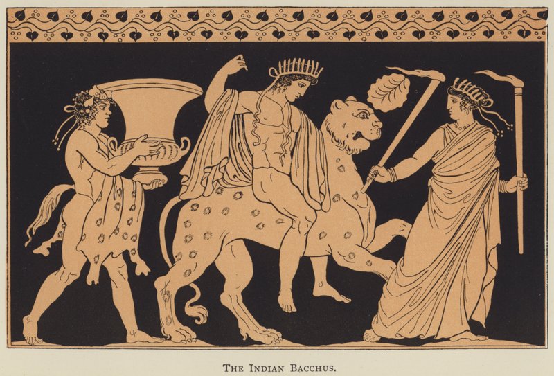 Hint Bacchus by English School