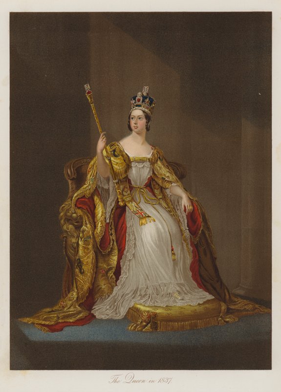 1837 yılında Kraliçe by English School