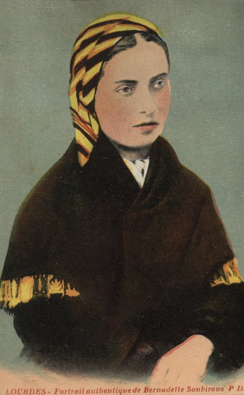 Bernadette Soubirous by French Photographer