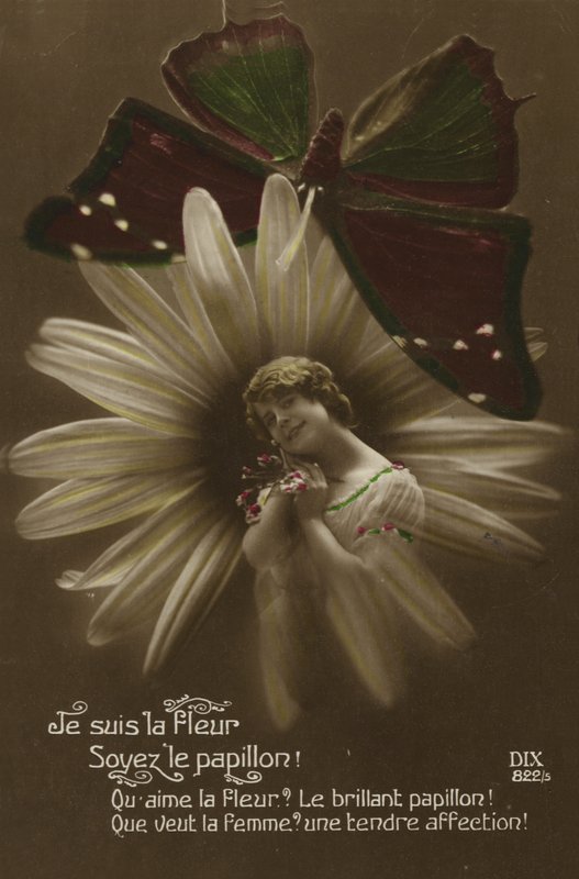 Kelebek olan kız by French Photographer