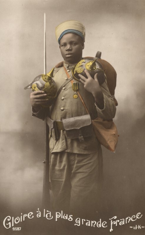 Senegalli asker by French Photographer