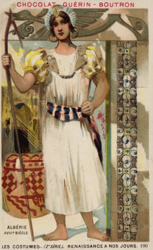 Cezayir kostümü, 18. yüzyıl by French School