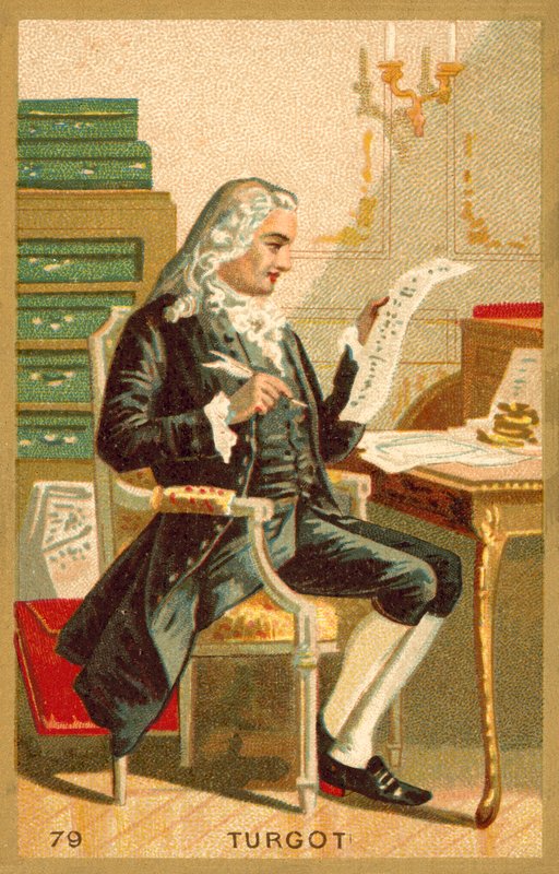 Anne-Robert-Jacques Turgot, Fransız ekonomist ve devlet adamı by French School