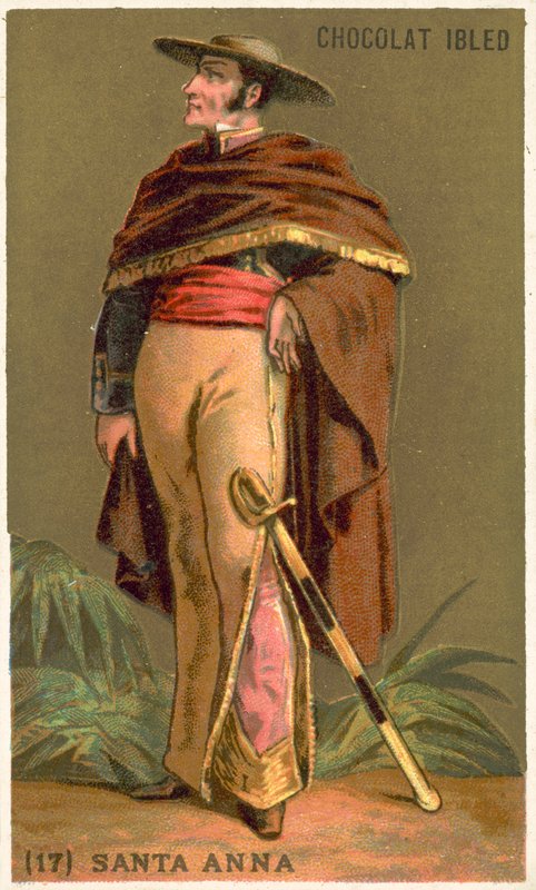 Antonio Lopez de Santa Anna, Meksikalı politikacı ve general by French School
