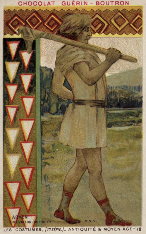 Aryan çiftçi ve savaşçı by French School