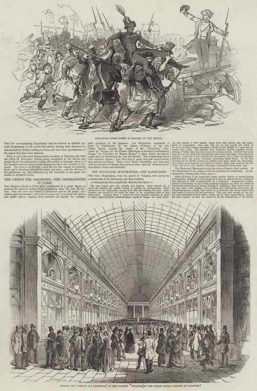 1848 Fransız Devrimi by French School
