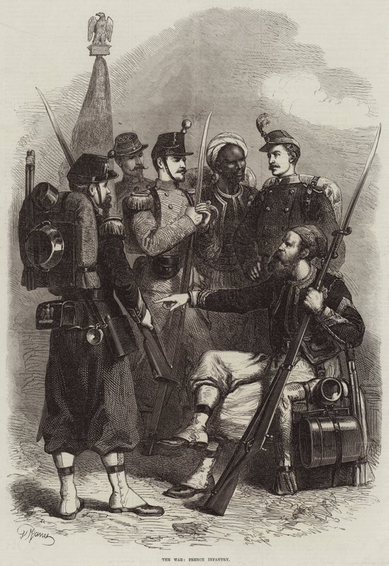 Savaş, Fransız Piyade by French School