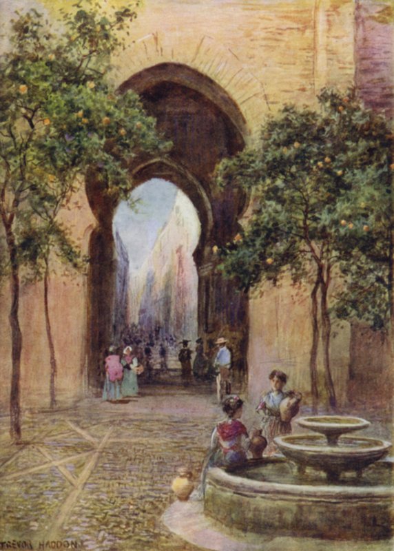 A gate in Seville, Spain  by A. Trevor Haddon