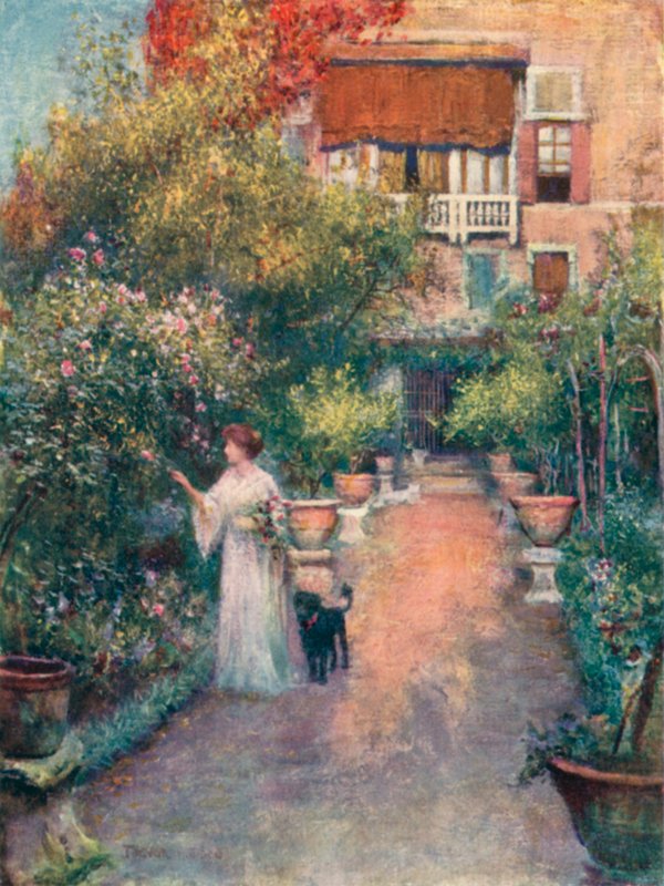 Bahçe Palazzo Cappello by A. Trevor Haddon