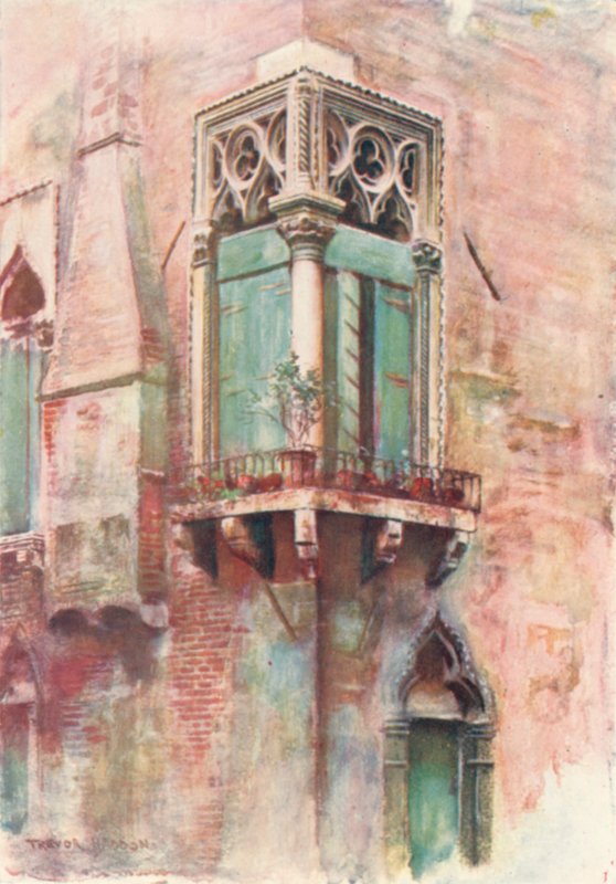Palazzo Priuli Açı Penceresi by A. Trevor Haddon