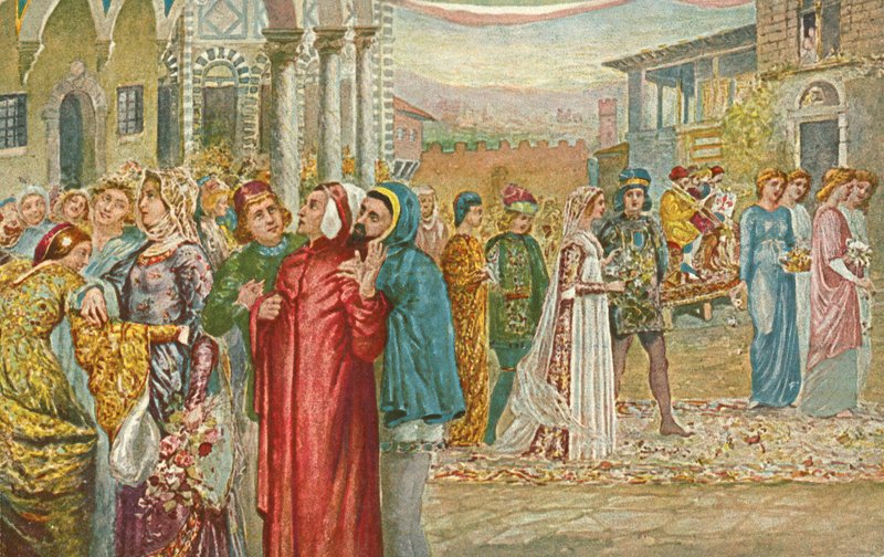 Dante'nin hayatından bir bölüm by A. del Senno