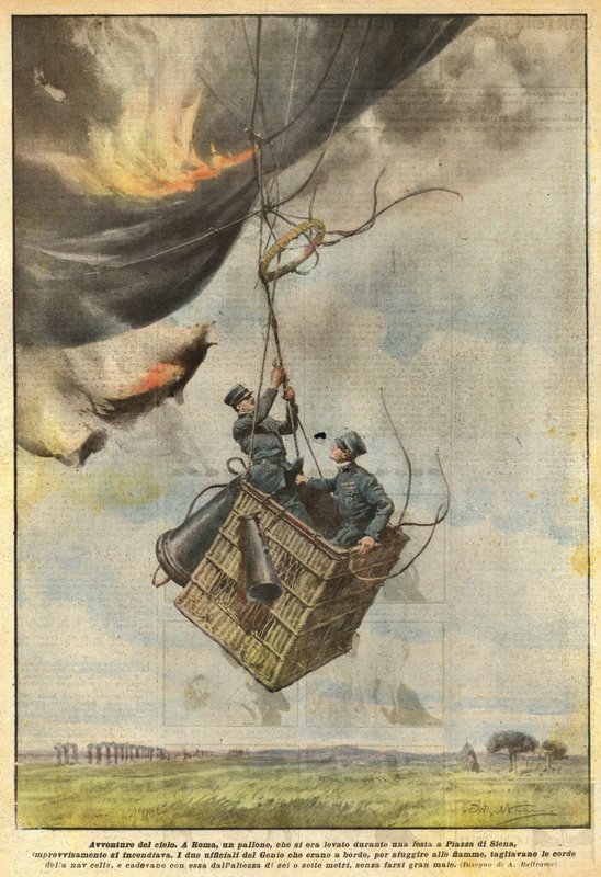gökyüzünün maceraları by Achille Beltrame