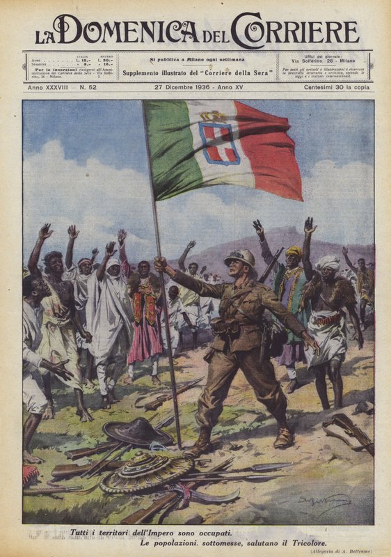 İmparatorluğun tüm toprakları işgal edildi by Achille Beltrame