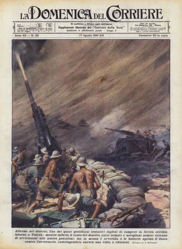 Çölde alarm by Achille Beltrame