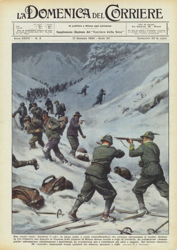Yüze karşı iki by Achille Beltrame