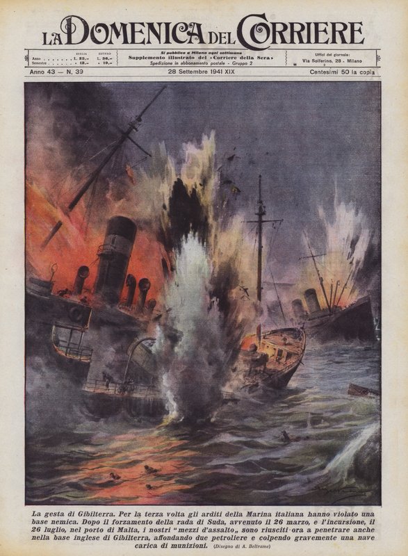 Cebelitarık tapusu by Achille Beltrame