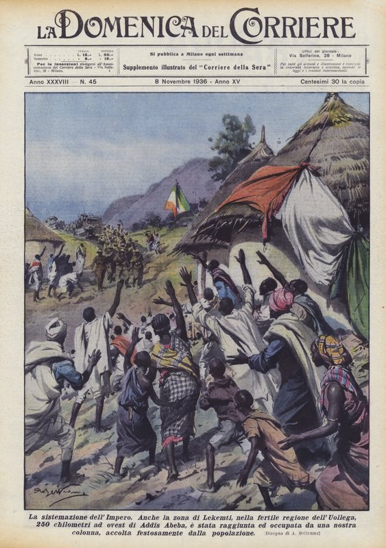 İmparatorluğun Yerleşimi by Achille Beltrame