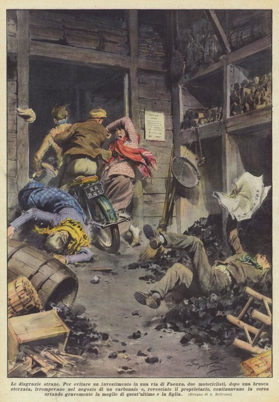 Garip talihsizlikler by Achille Beltrame